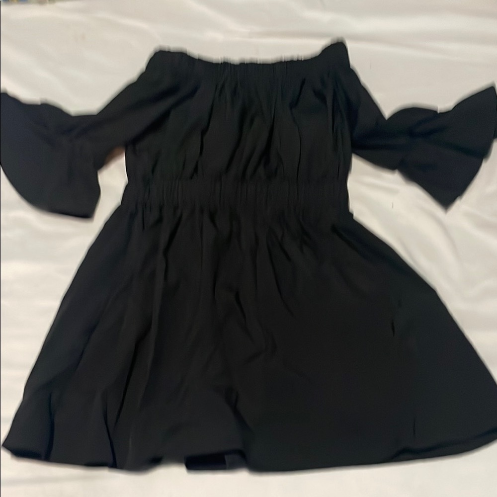 Elegant Black Off-Shoulder Blouse